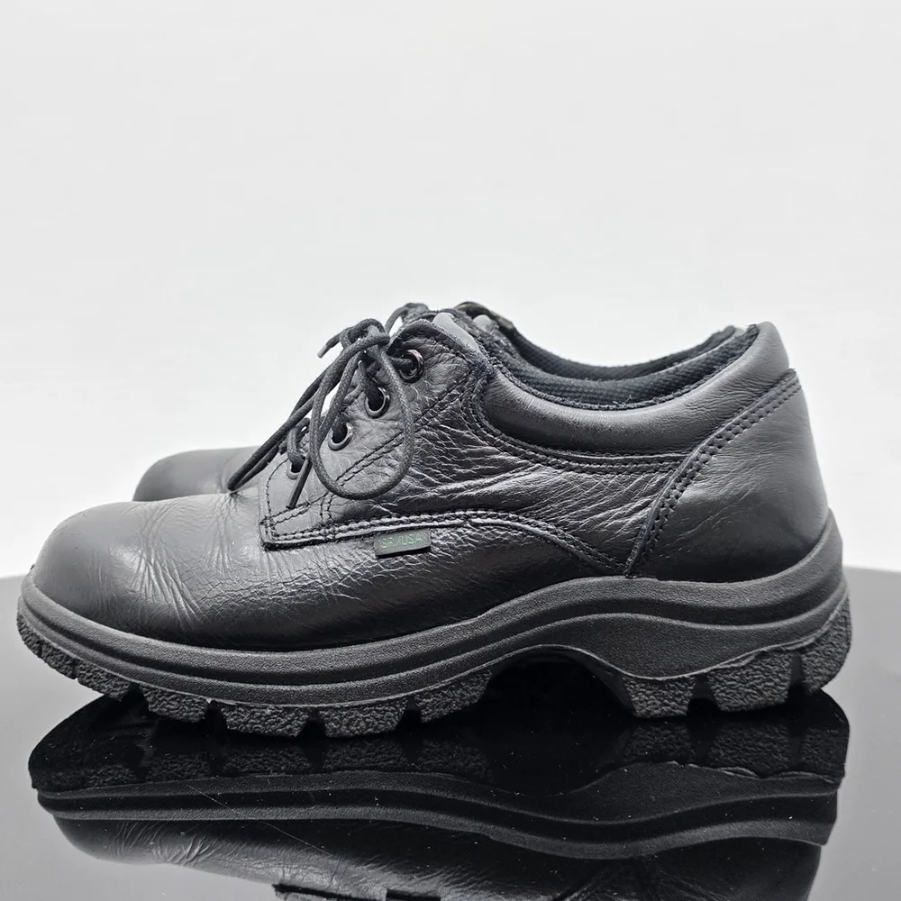 Workwear Utility Thorogood 834-6905 Men’s 7M Black Postal Oxford Slip Resistant